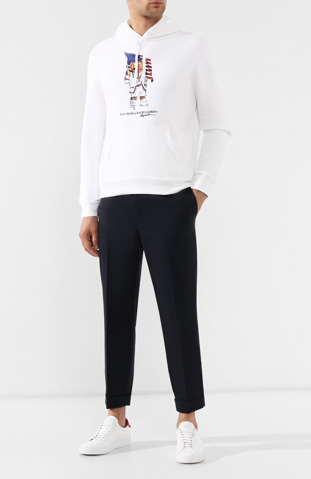 Хлопковое худи POLO RALPH LAUREN, арт. 710746438, фото 2