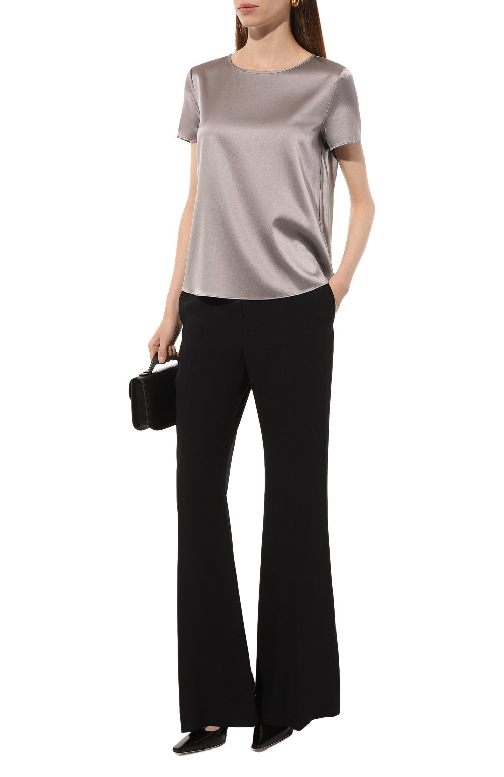 Атласный топ EMPORIO ARMANI, арт. 8N2K15/2NXXZ, фото 2