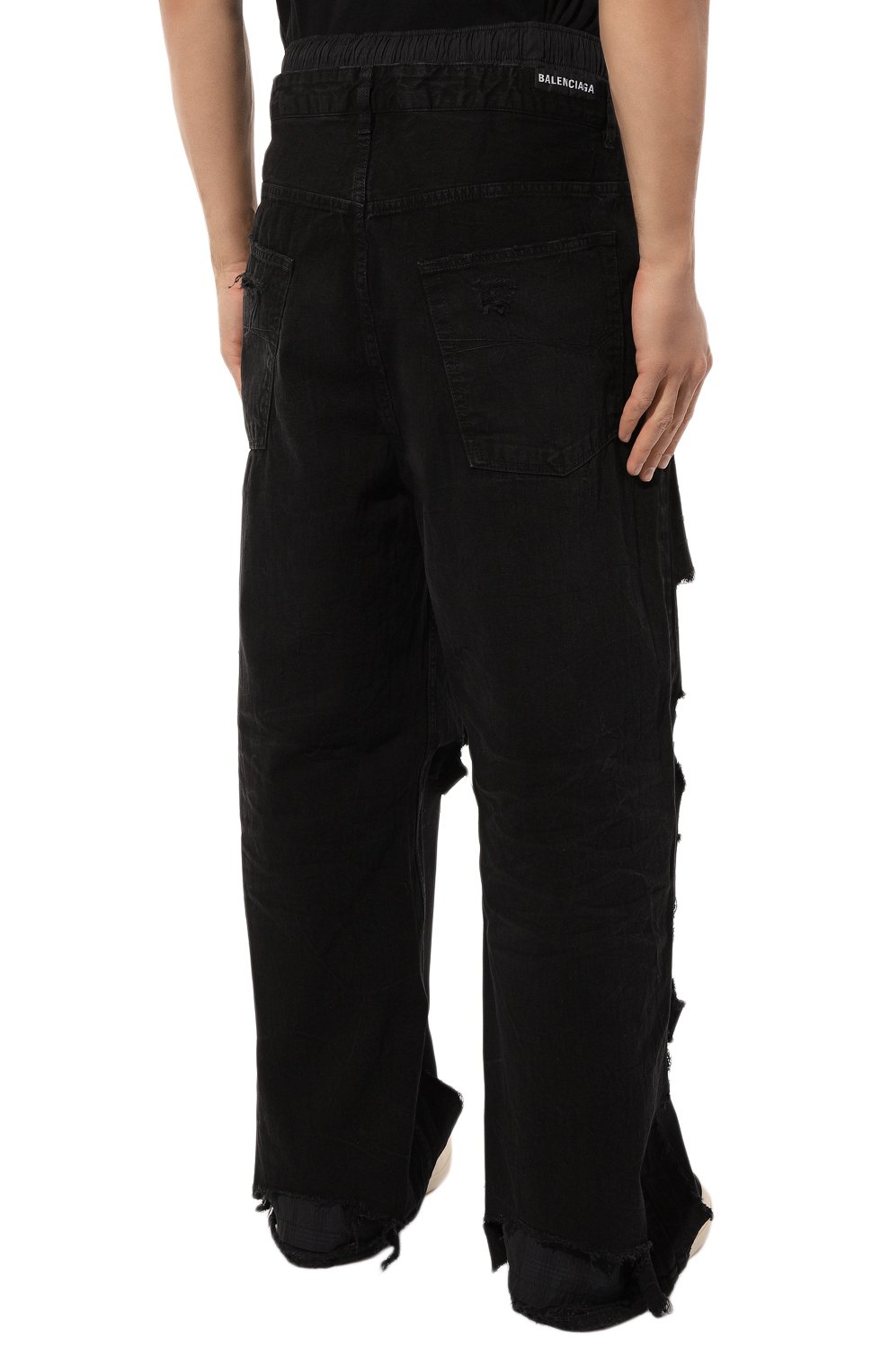 Хлопковые брюки BALENCIAGA, арт. 794216/TQW54, фото 4