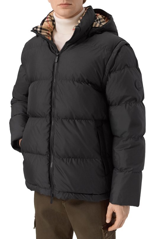 Пуховик Burberry 8112660 Чёрный  8112660 Фото 3