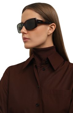 Женские солнцезащитные очки RAY-BAN коричневого цвета, арт. 4389-710/31 | Фото 2 (Региональные ограничения белый список (Axapta Mercury): Не проставлено; Нос: Не проставлено; Материал: Пластик; Тип очков: С/з; Оптика Гендер: оптика-женское; Очки форма: Прямоугольные)