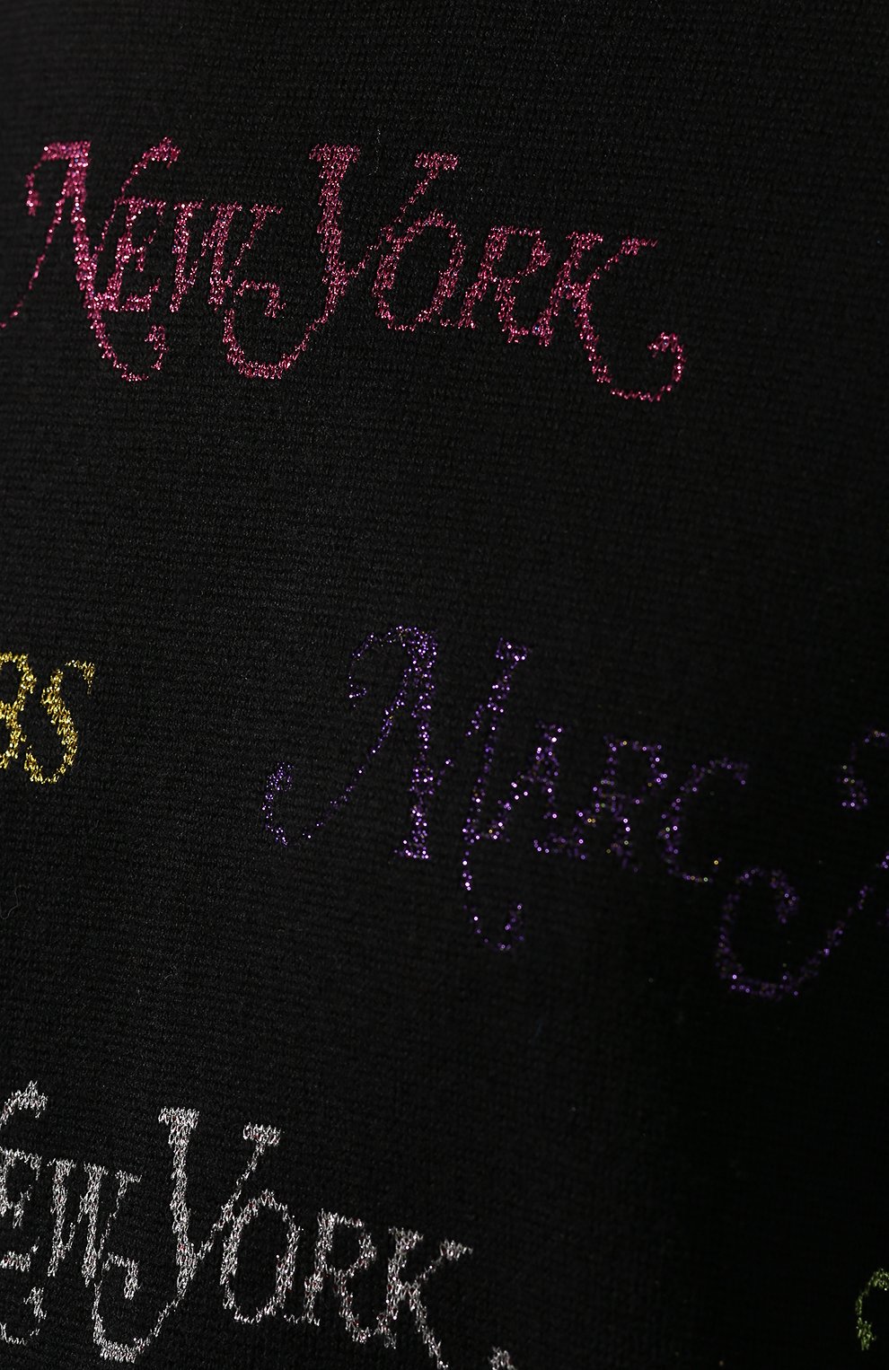 Шерстяной свитер MARC JACOBS (THE) черного цвета по цене 57650 руб., арт. M4007948, фото 5 Шерстяной свитер MARC JACOBS (THE), арт. M4007948, фото 5