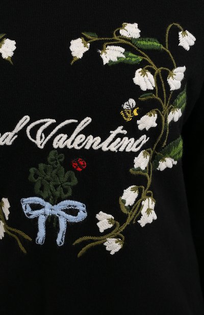 Пуловер из шерсти и вискозы REDVALENTINO, арт. VR3KC06B/5N8, фото 5