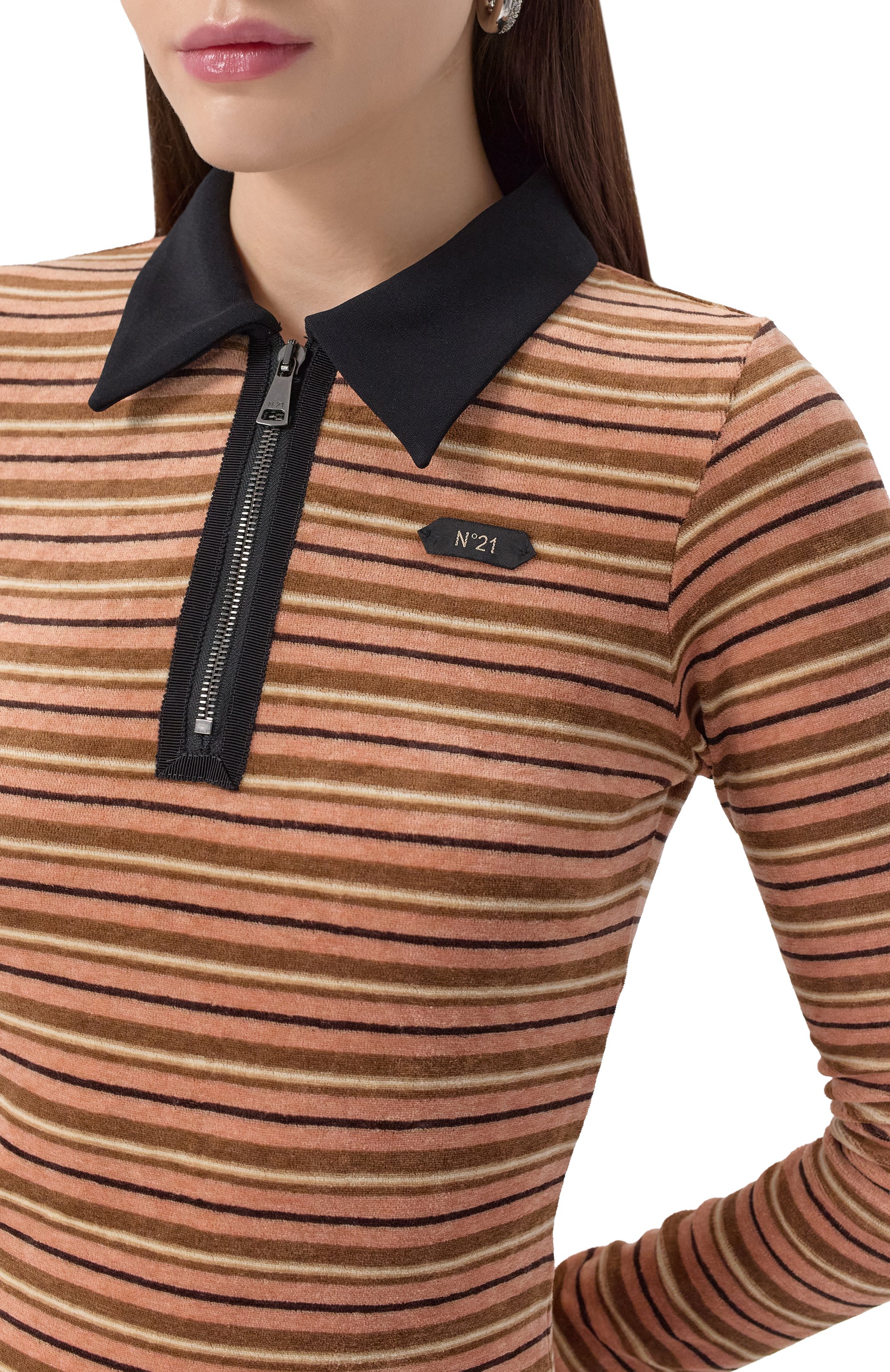 Шерстяное поло N21, арт. F071/4799, фото 5