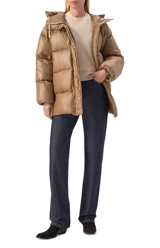 Пуховик Jil Sander J40AF0183/J70007 Бежевый  J40AF0183/J70007 Фото 2