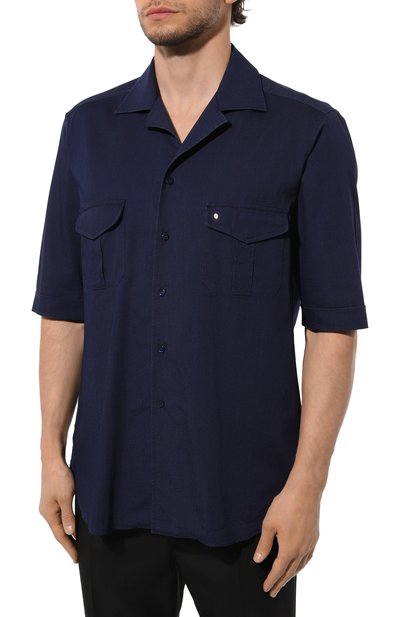 Рубашка из хлопка и лиоцелла STEFANO RICCI, арт. MC007295/EX2708, фото 3