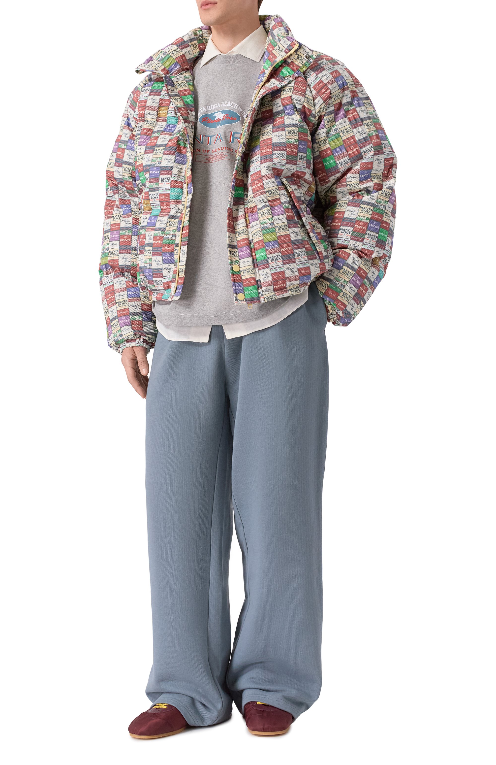 Пуховик PLANTA ROSA, арт. PR/DJ005/PRINTWALLPAPER, фото 2