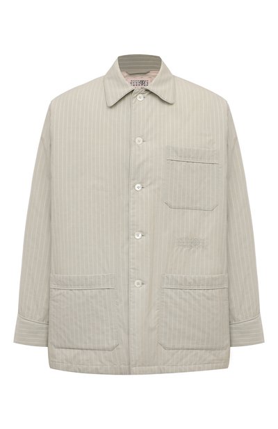 Мужская хлопковая куртка-рубашка MM6, арт. SH0DT0009/S54453