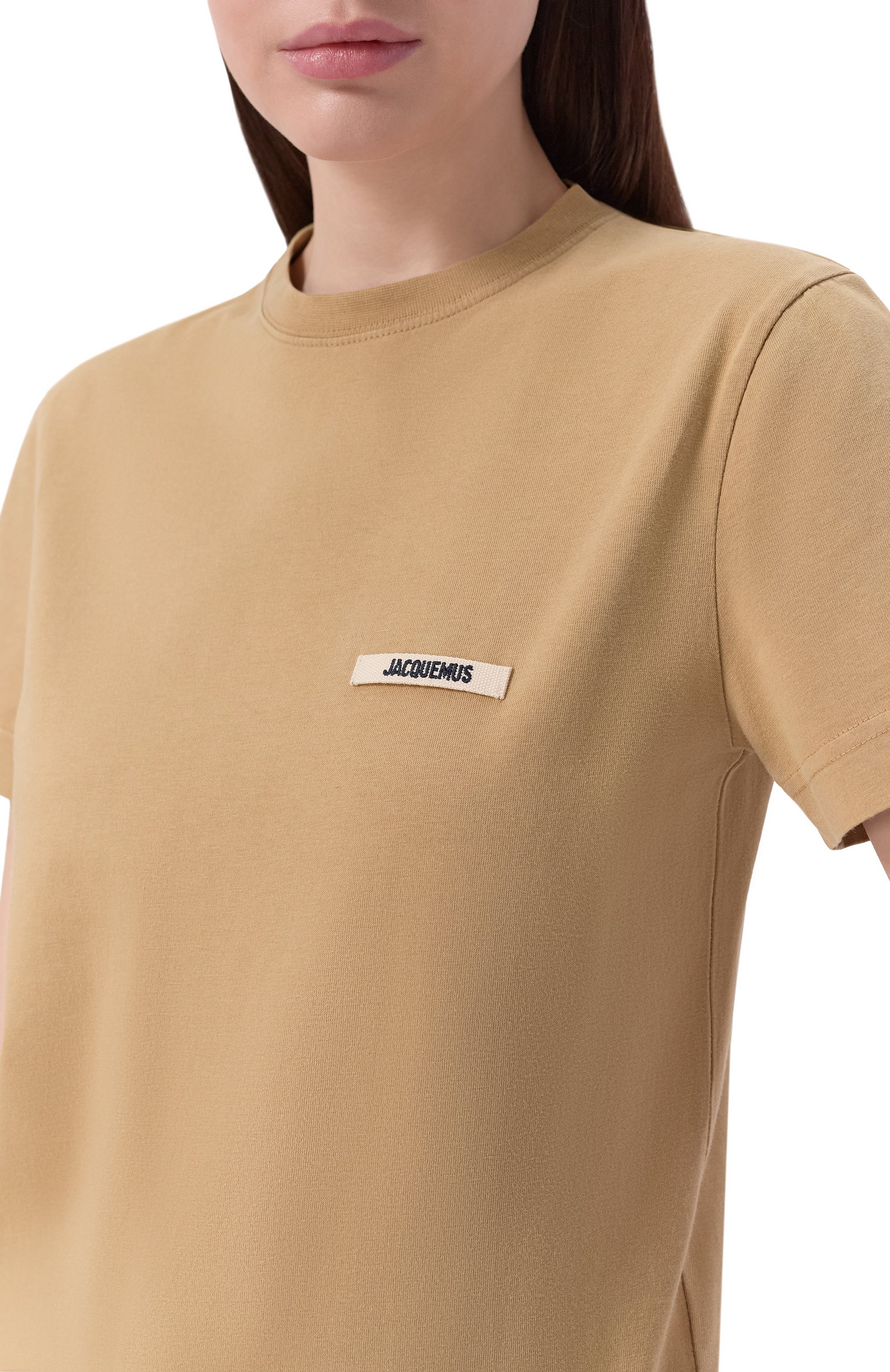 Хлопковая футболка JACQUEMUS, арт. 25HTSW00550/AJ00029, фото 5