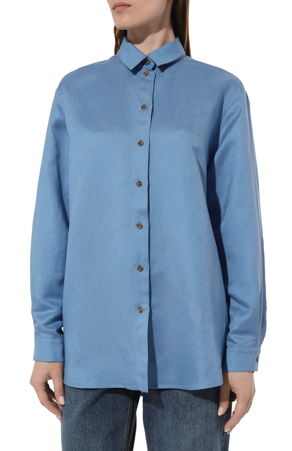 Рубашка изо льна и вискозы OLOLOL, арт. OLBL011V/9122.905/S23, фото 3