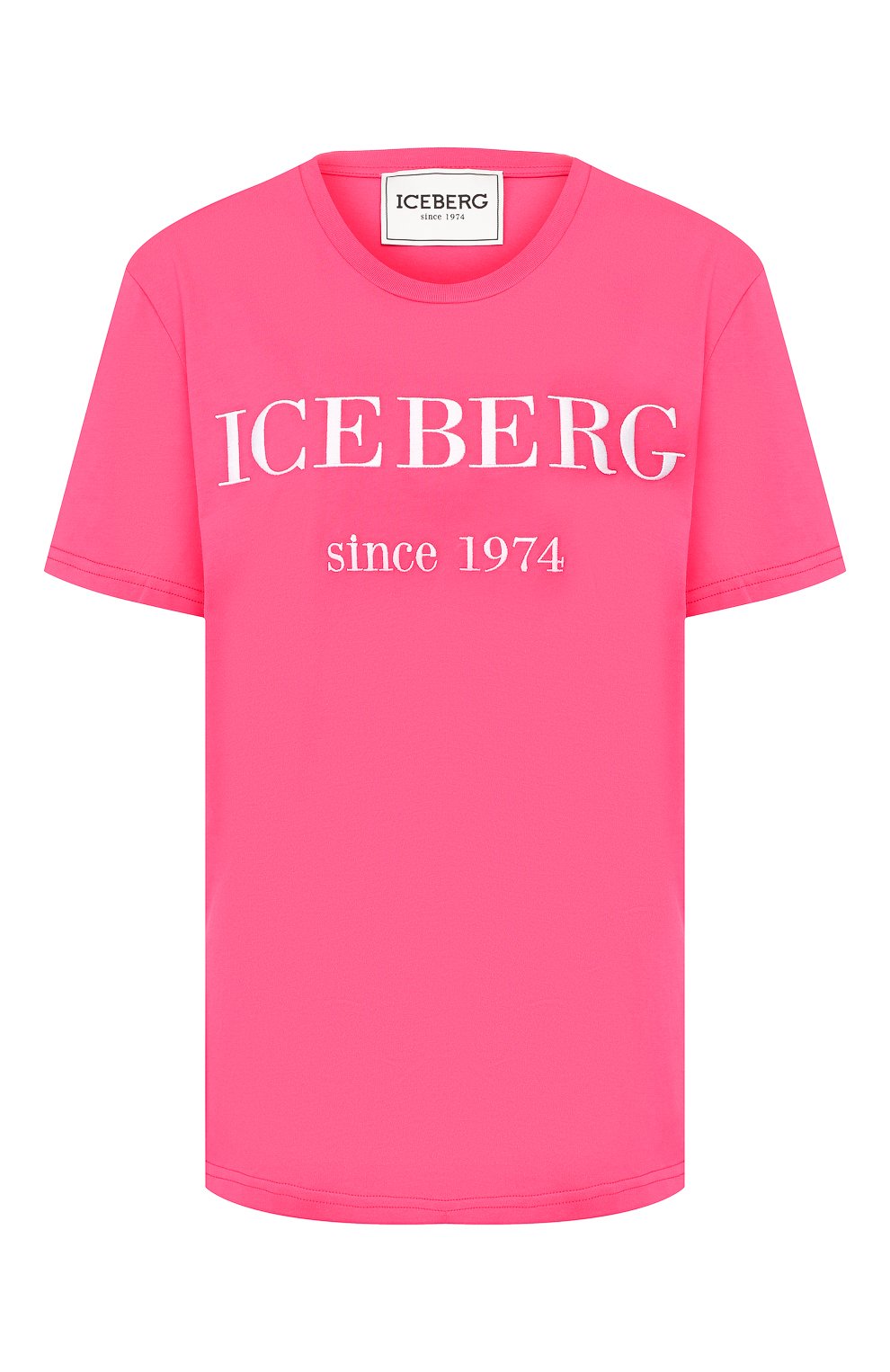 Хлопковая футболка ICEBERG, арт. 20E I2P0/F09A/6331, фото 1