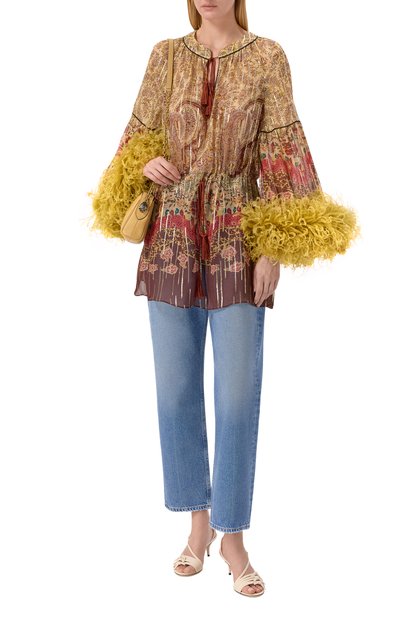 Кожаные босоножки vg nodine 55 VALENTINO кремового цвета по цене 118000 руб., арт. 8W2S0PB9/DDT, фото 3 Кожаные босоножки vg nodine 55 VALENTINO, арт. 8W2S0PB9/DDT, фото 3