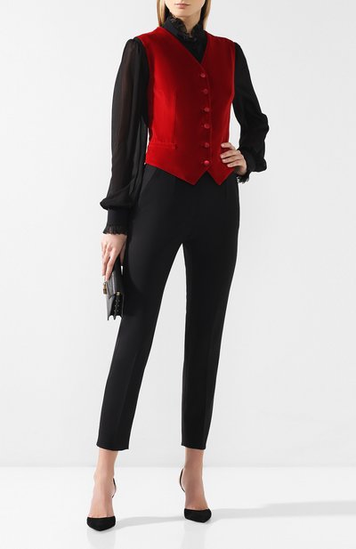 Бархатный жилет DOLCE & GABBANA, арт. F79H6T/FUVJZ, фото 2