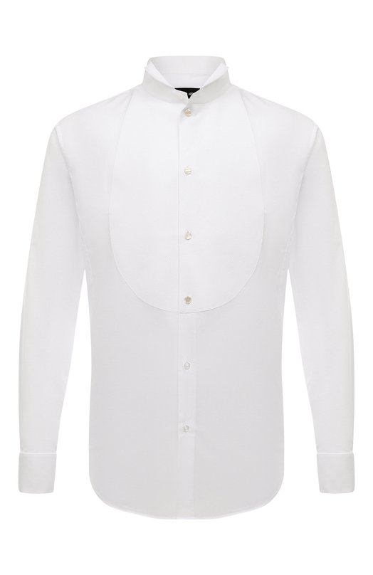 Хлопковая сорочка Giorgio Armani 1SGCCZS2/TZ200 Белый 1SGCCZS2/TZ200