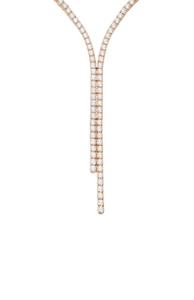Колье matrix tennis SWAROVSKI золотого цвета по цене 69300 руб., арт. 5750601, фото 3 Колье matrix tennis SWAROVSKI, арт. 5750601, фото 3