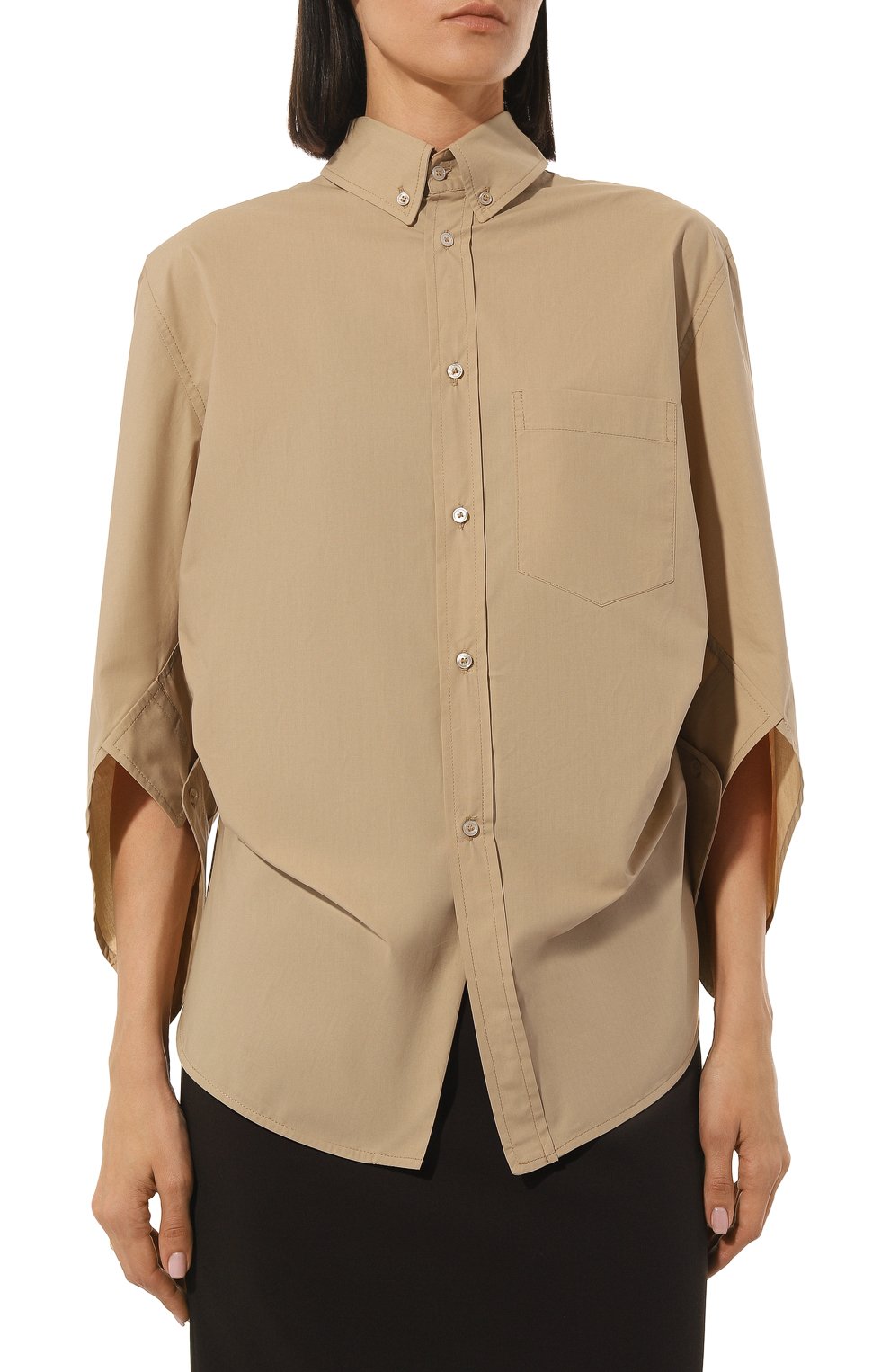 Хлопковая рубашка SEVENTY VENEZIA, арт. CA1279/200352, фото 3