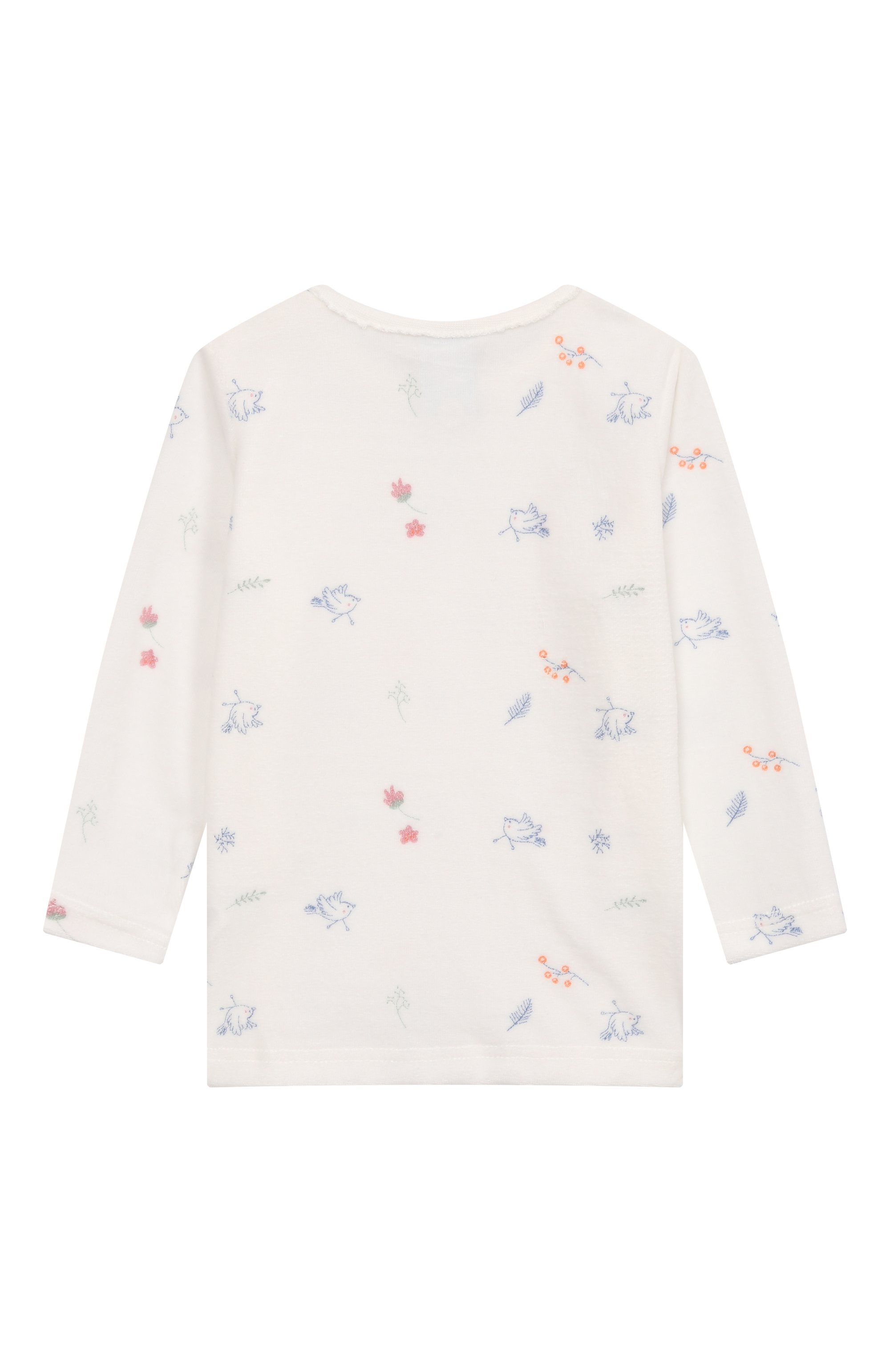 Хлопковая пижама SANETTA молочного цвета по цене 10950 руб., арт. 222174, фото 3 Хлопковая пижама SANETTA, арт. 222174, фото 3