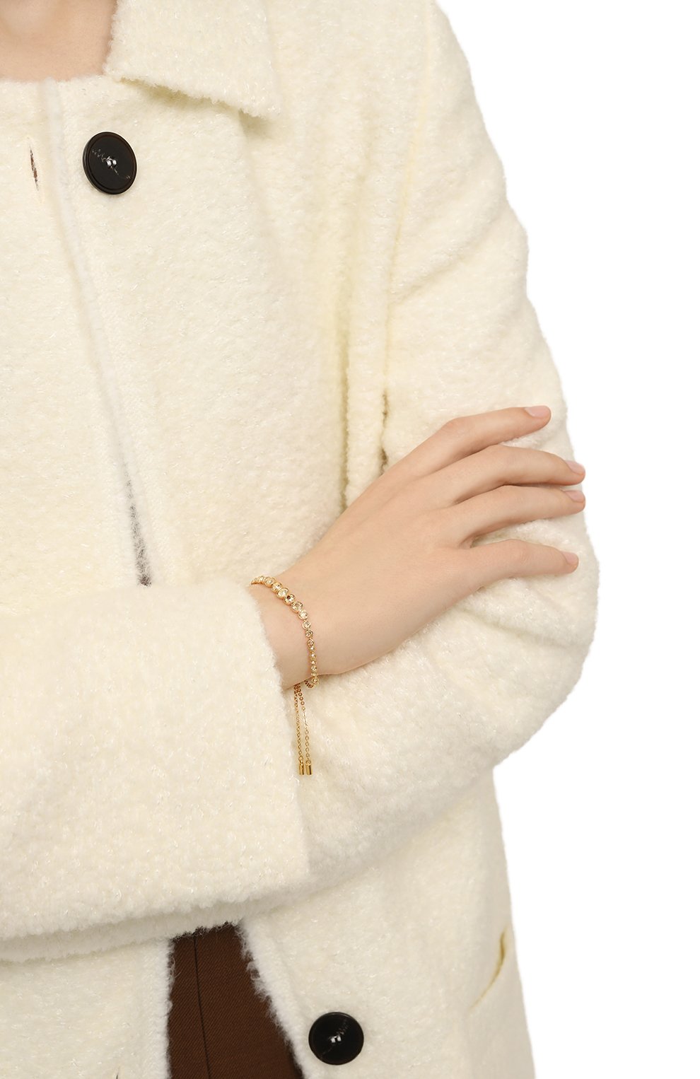 Браслет emily SWAROVSKI золотого цвета по цене 16450 руб., арт. 5663395, фото 2 Браслет emily SWAROVSKI, арт. 5663395, фото 2