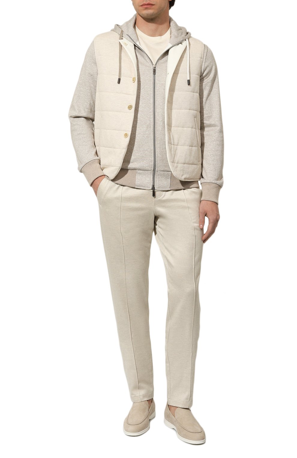 Хлопковые брюки CAPOBIANCO, арт. 16M708.BI00., фото 2