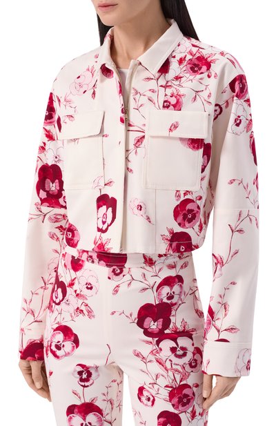 Хлопковая куртка GIAMBATTISTA VALLI, арт. 26SSPVCA6105/34PRI, фото 3