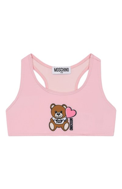 Раздельный купальник MOSCHINO светло-розового цвета по цене 10700 руб., арт. HAL00P/LKA00/4-8, фото 2 Раздельный купальник MOSCHINO, арт. HAL00P/LKA00/4-8, фото 2