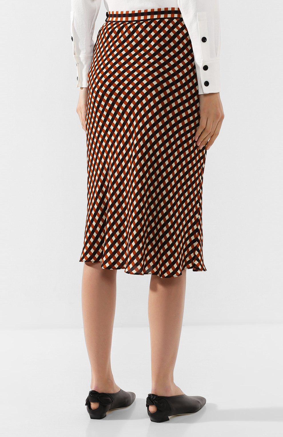 Юбка из вискозы PROENZA SCHOULER WHITE LABEL, арт. WL2015068-BY151, фото 4