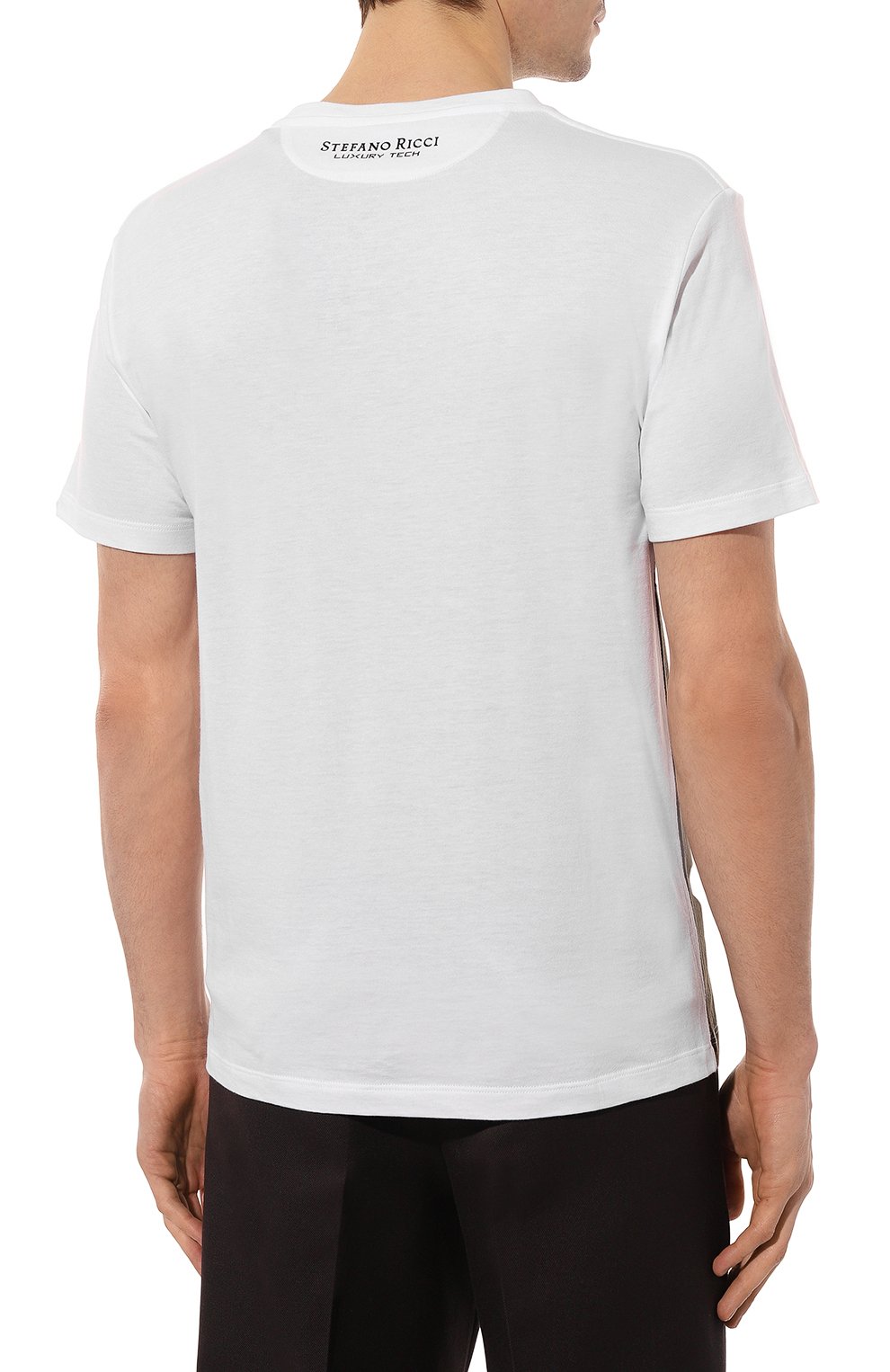 Футболка STEFANO RICCI разноцветного цвета по цене 86450 руб., арт. MNH3202320/803, фото 4 Футболка STEFANO RICCI, арт. MNH3202320/803, фото 4