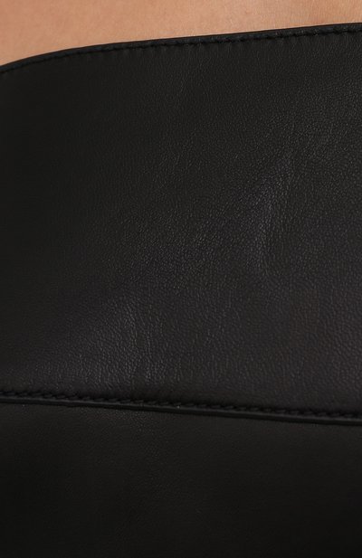 Кожаный топ LOEWE черного цвета по цене 104500 руб., арт. S855Y20L03, фото 5 Кожаный топ LOEWE, арт. S855Y20L03, фото 5