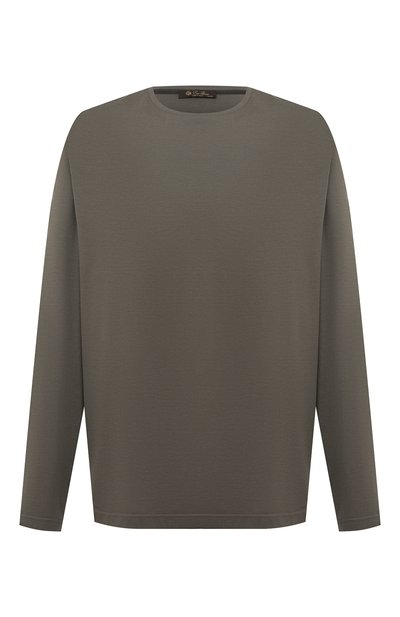 Лонгслив из шелка и хлопка LORO PIANA, арт. FAF6129, фото 1