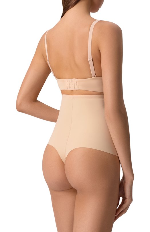 Трусы-стринги с завышенной талией Bye Bra 1310 Бежевый  1310 Фото 3