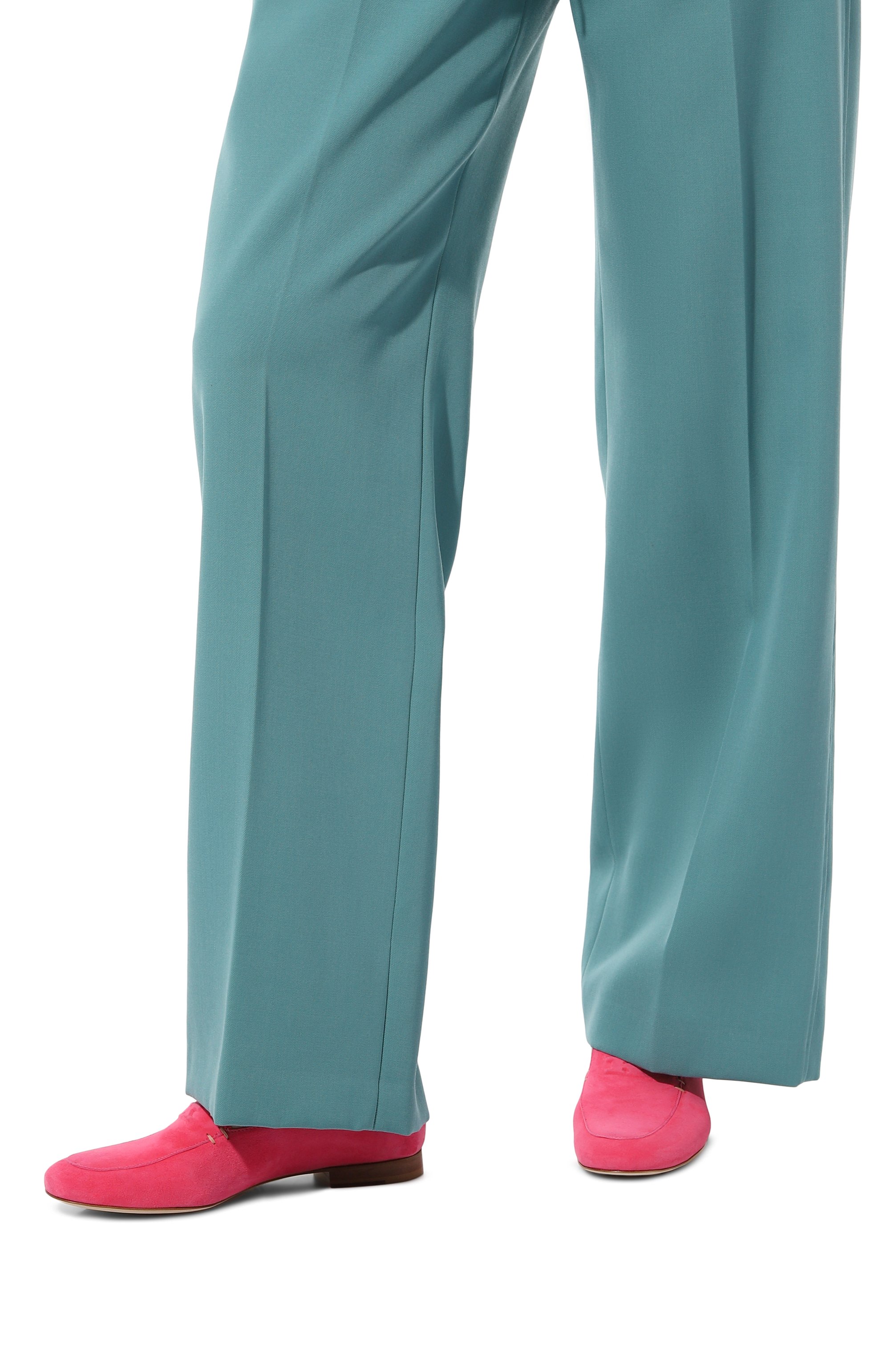 Замшевые лоферы KITON, арт. D57808N01008, фото 3