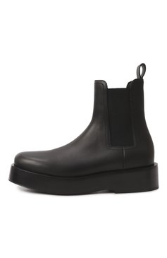 Мужские кожаные челси torino BOTTEGA VENETA черного цвета, арт. 810479 V4QK0 | Фото 4 (Материал внешний: Натуральная кожа; Подошва: Массивная; Каблук высота: Высокий; Материал утеплителя: Без утеплителя; Мужское Кросс-КТ: Челси-обувь)