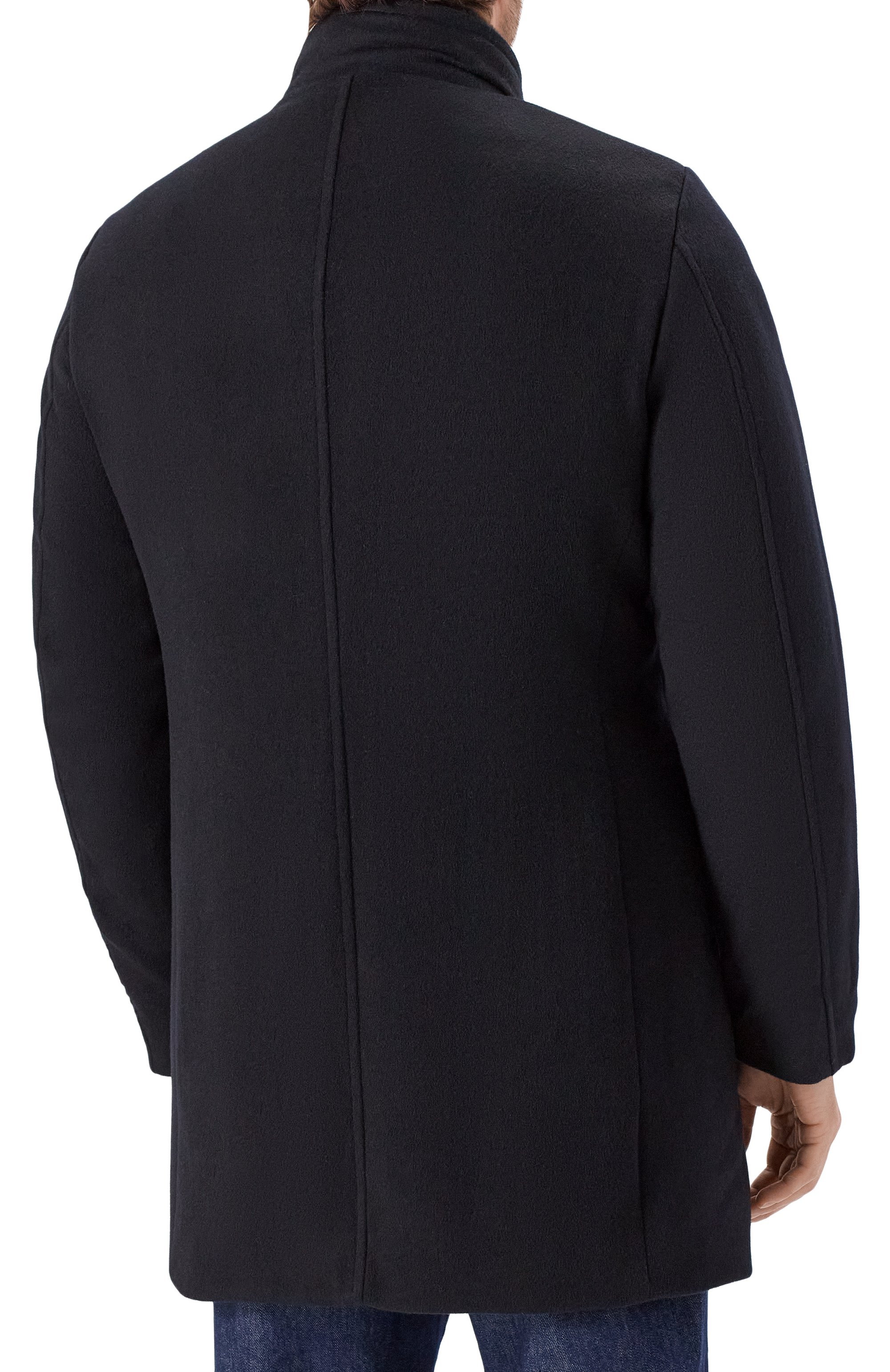 Пальто bond-fur с воротником из овчины MOORER, арт. B0ND/FUR-LE, фото 4