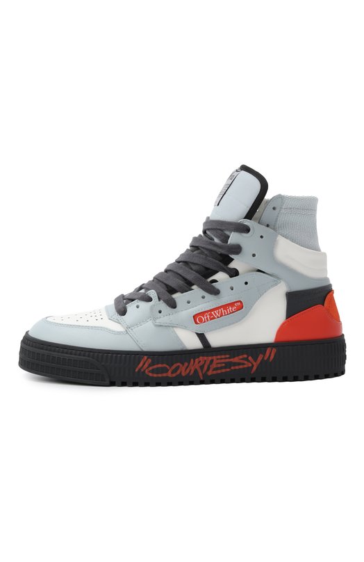 Комбинированные кеды 3.0 Off Court Courtesy Off-White 0MIA065S25LEA003 Голубой  0MIA065S25LEA003 Фото 4