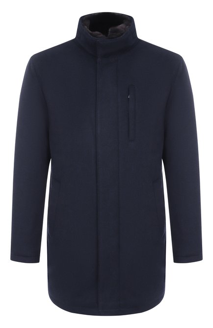 Мужская куртка с воротником из бобра ANDREA CAMPAGNA, арт. M0D/C0NN0R/052592GQ_SET