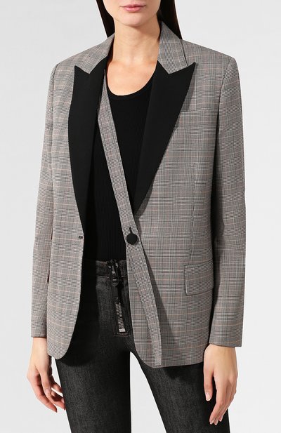 Шерстяной жакет STELLA MCCARTNEY черного цвета по цене 105500 руб., арт. 582330/SNB47, фото 3 Шерстяной жакет STELLA MCCARTNEY, арт. 582330/SNB47, фото 3