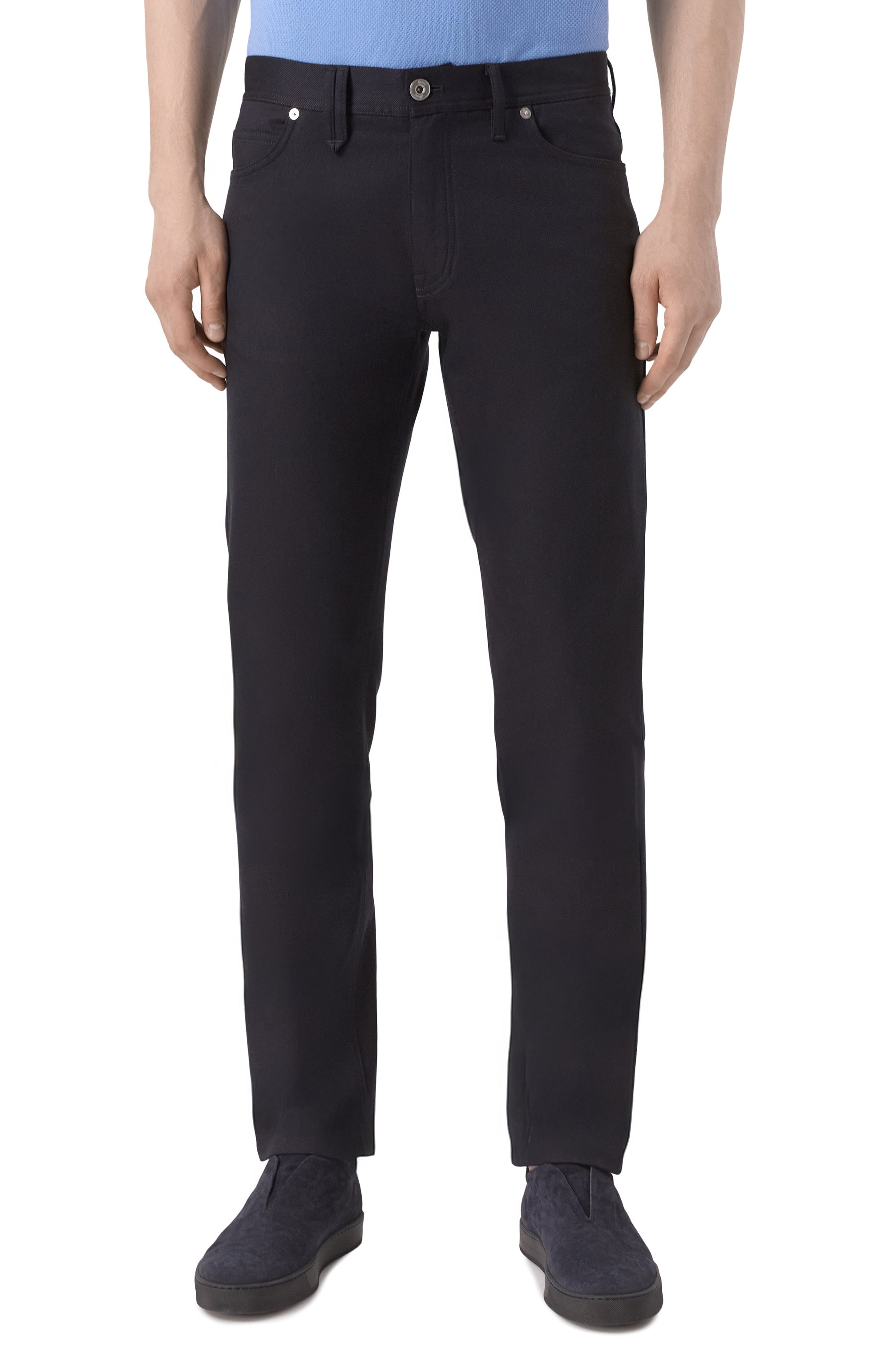 Брюки из шерсти и хлопка BRIONI, арт. SPYB0L/01A4N, фото 3