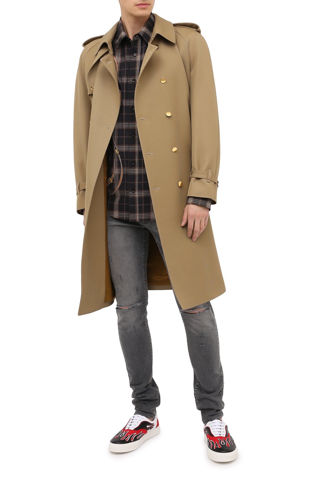 Хлопковая рубашка AMIRI, арт. W0M04615PD, фото 2