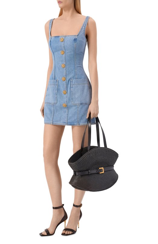 Сумка Shuffle medium Balmain GN1DQ023/TFRF Чёрный  GN1DQ023/TFRF Фото 3