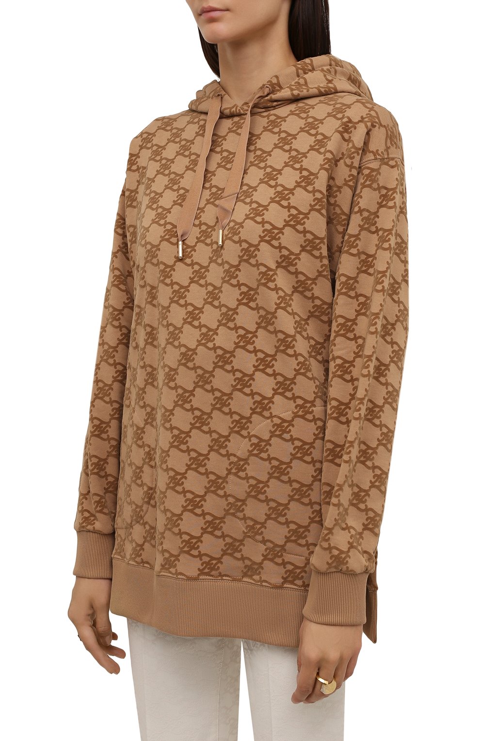 Хлопковое худи FENDI, арт. FS7263 AGU7, фото 3