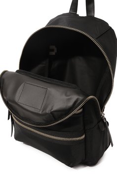 Женский рюкзак MARC JACOBS (THE) черного цвета, арт. 2F3HBP028H02 | Фото 5 (Материал сплава: Проставлено; Материал: Текстиль; Драгоценные камни: Проставлено; Стили: Кэжуэл; Размер: large)
