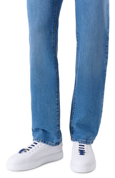 Кожаные кеды t-switch FRANCESCHETTI, арт. BREE001/MEM0RY, фото 3