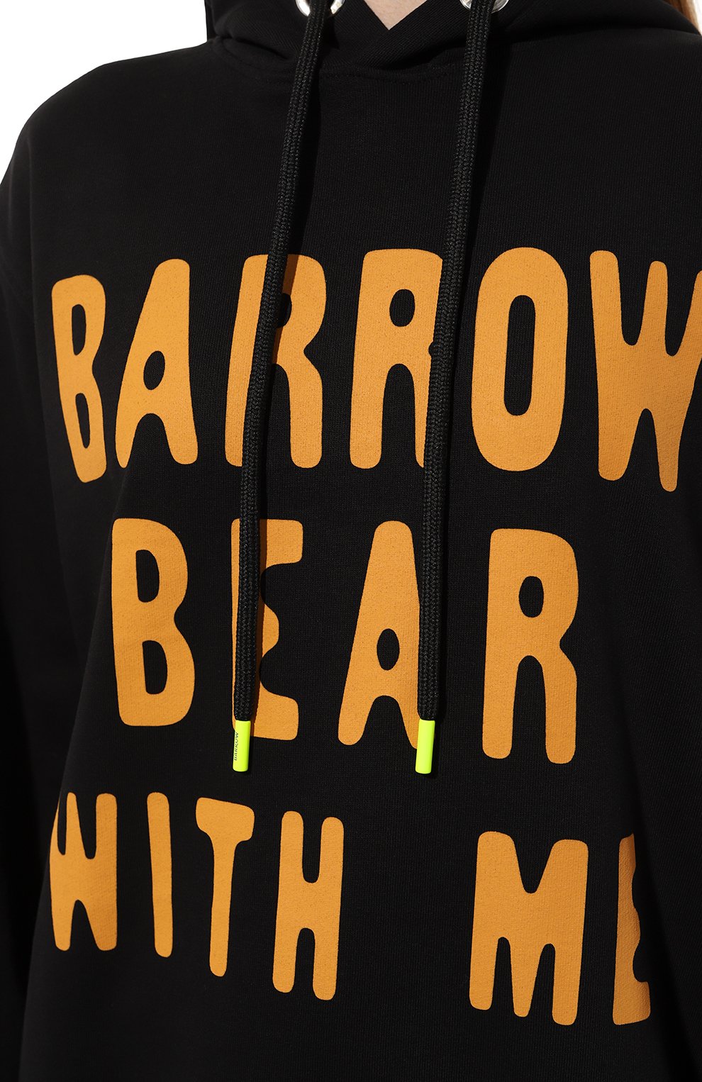 Хлопковое худи BARROW, арт. F3BWW0HS133, фото 5