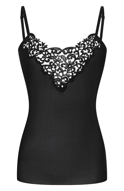 Женский шелковая майка SAINT LAURENT, арт. 876791/Y37SM