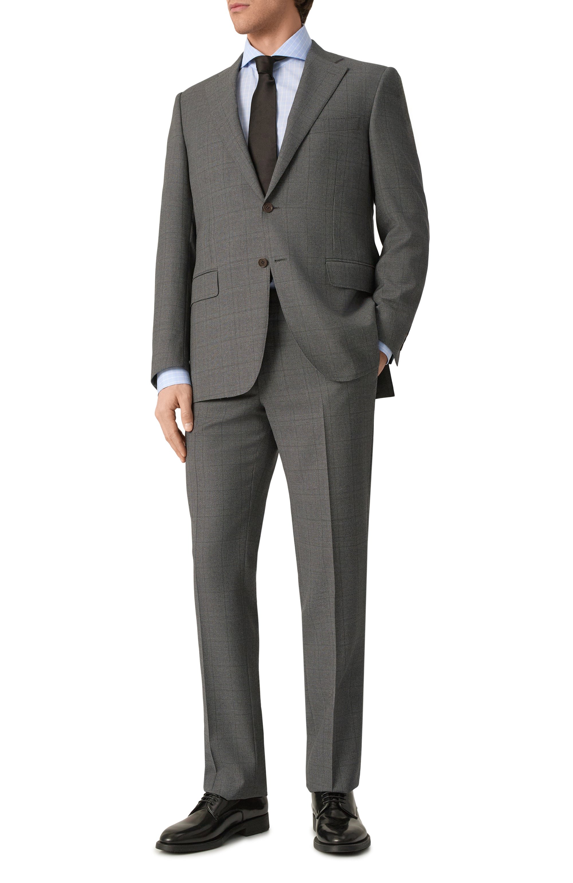 Хлопковая сорочка LUIGI BORRELLI, арт. SR44839, фото 2