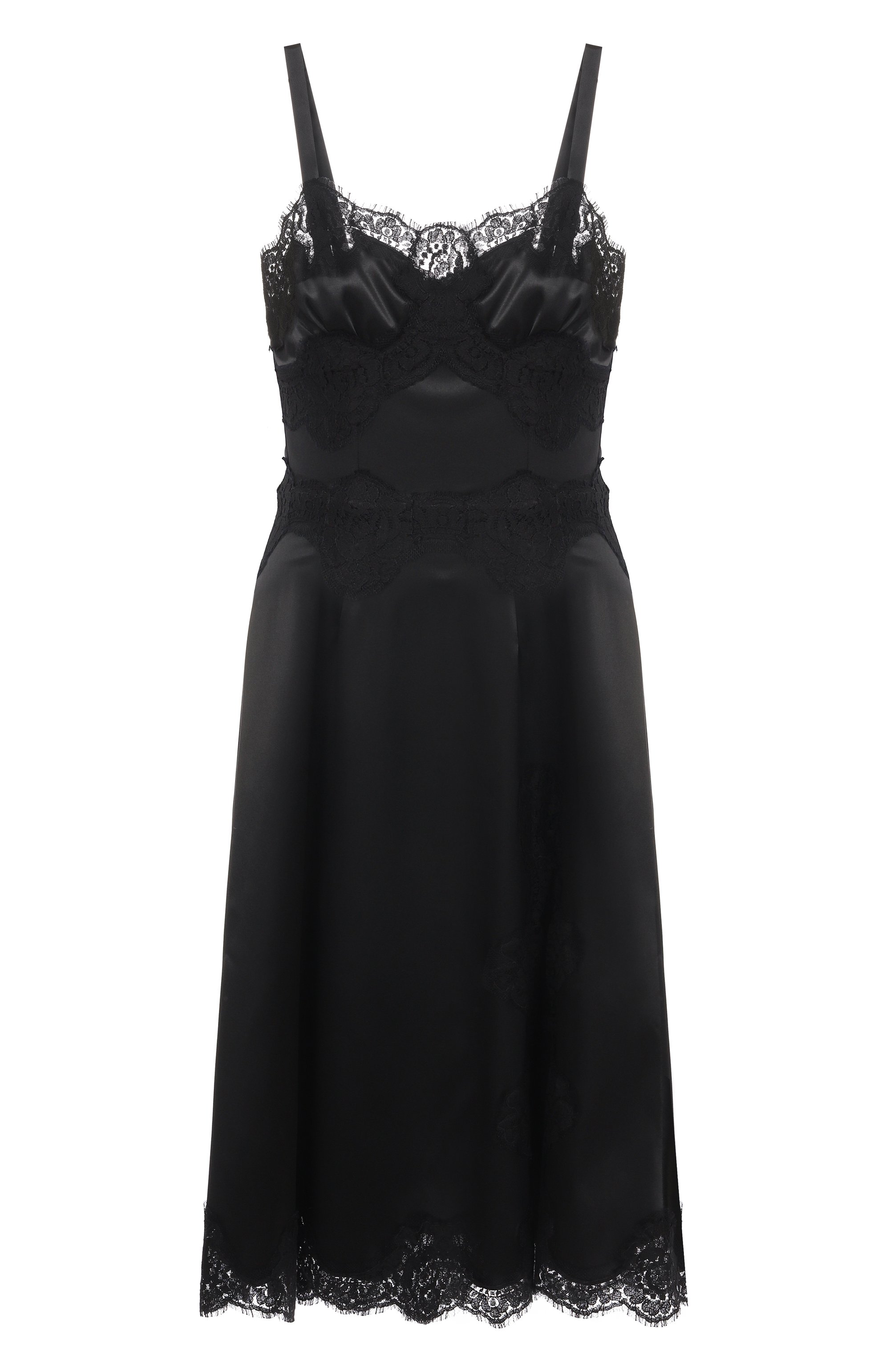 Атласное платье DOLCE & GABBANA, арт. F6A5DT/FURAD, фото 1