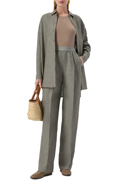 Текстильные пенни-лоферы BOUGEOTTE, арт. LFS-TEICS0+LEGANA-335/RU_, фото 2