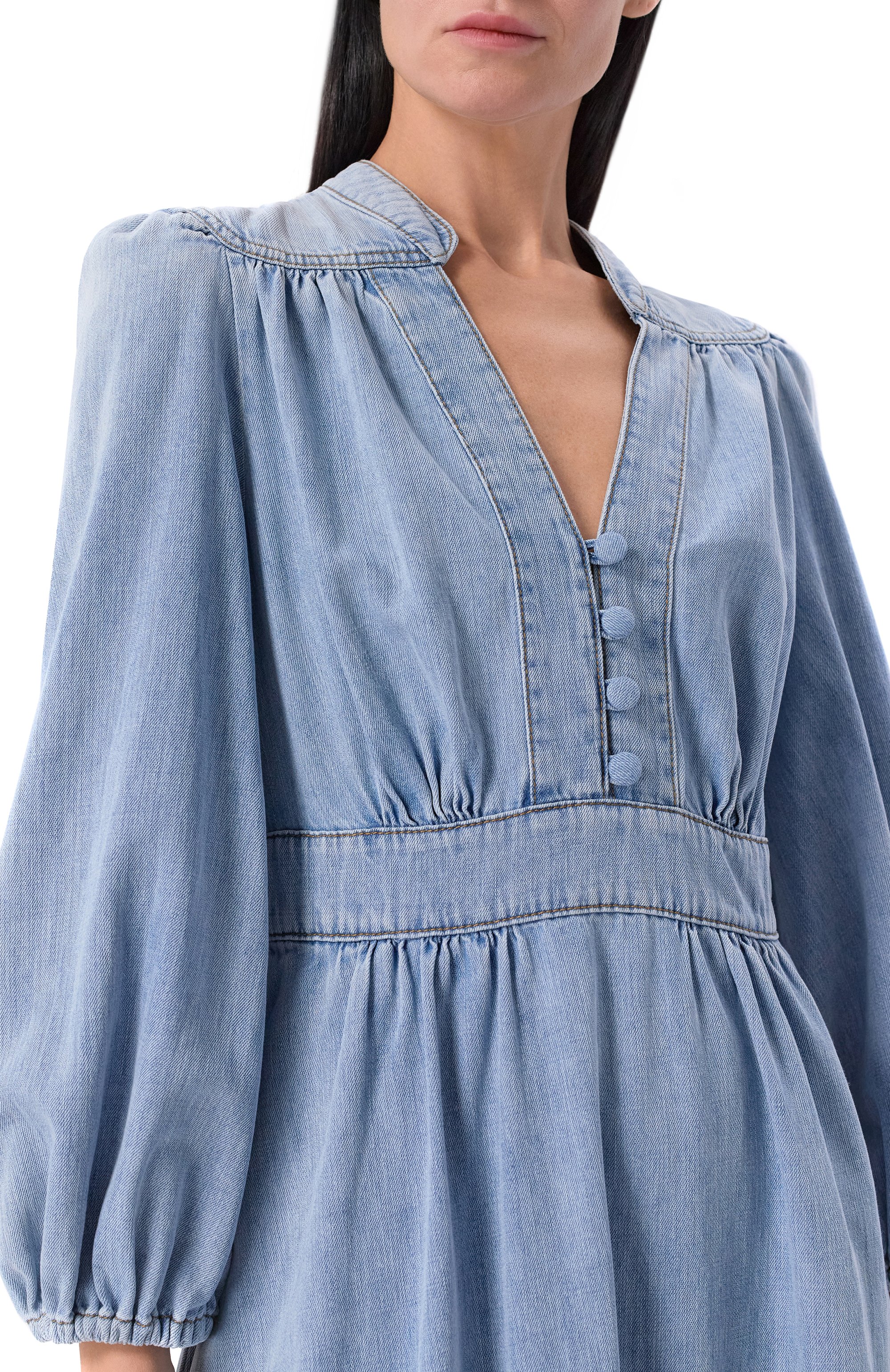 Джинсовое платье ZIMMERMANN, арт. 2731DRS262, фото 4