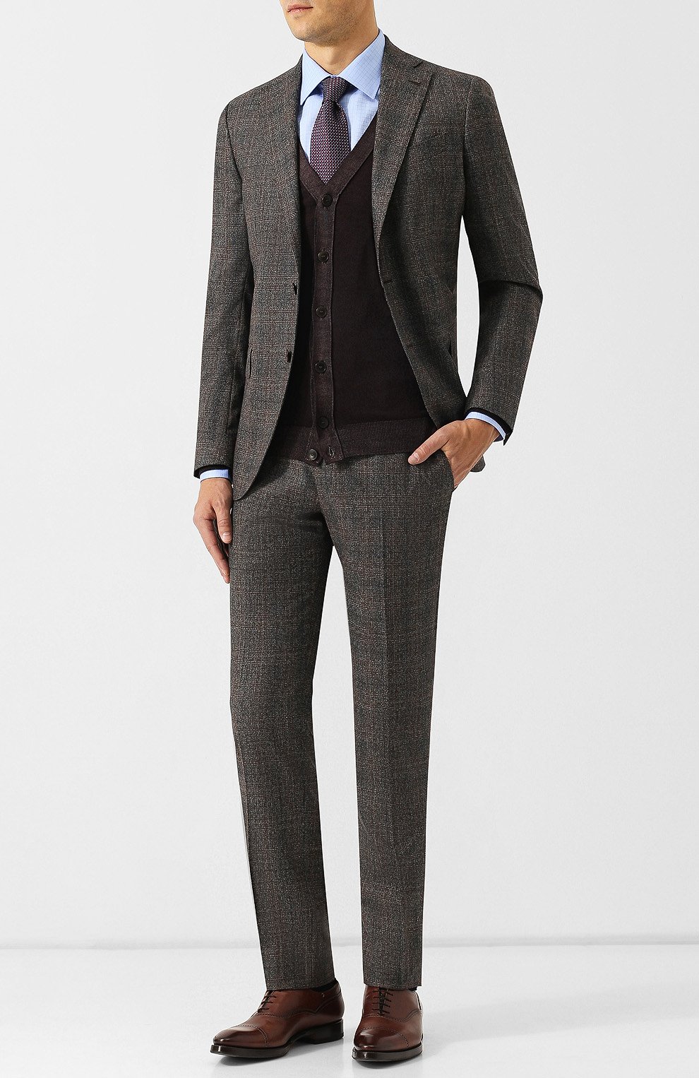 Шерстяной кардиган DANIELE FIESOLI, арт. DF 0006, фото 2