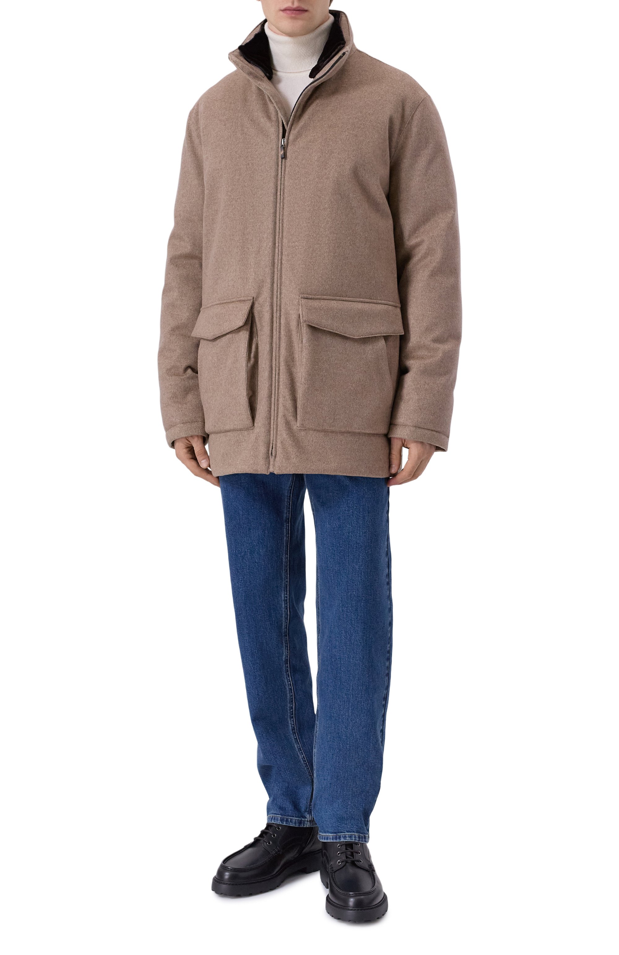 Пуховик с отделкой из норки COLOMBO, арт. GC00510/90775-10, фото 2